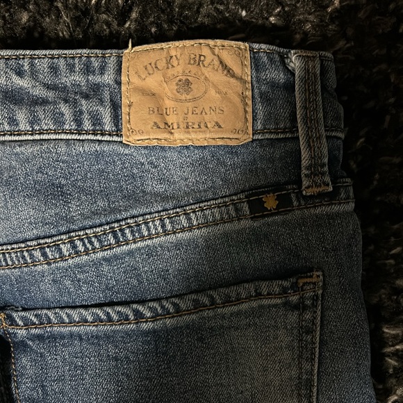 Lucky Brand Bridgette Skinny Floral Embroidered Jeans - Picture 8 of 8